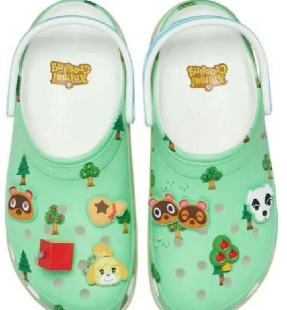 どうぶつの森　クロックス　CROCS 25cm