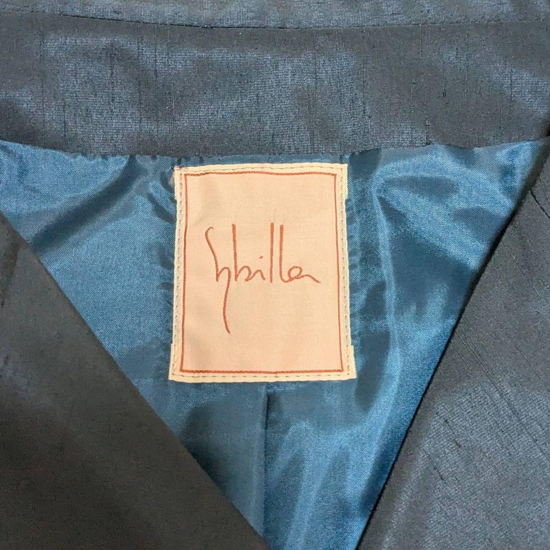 ✨美品✨ シビラ マキシ丈 ワンピース リボンベルト 深緑 M