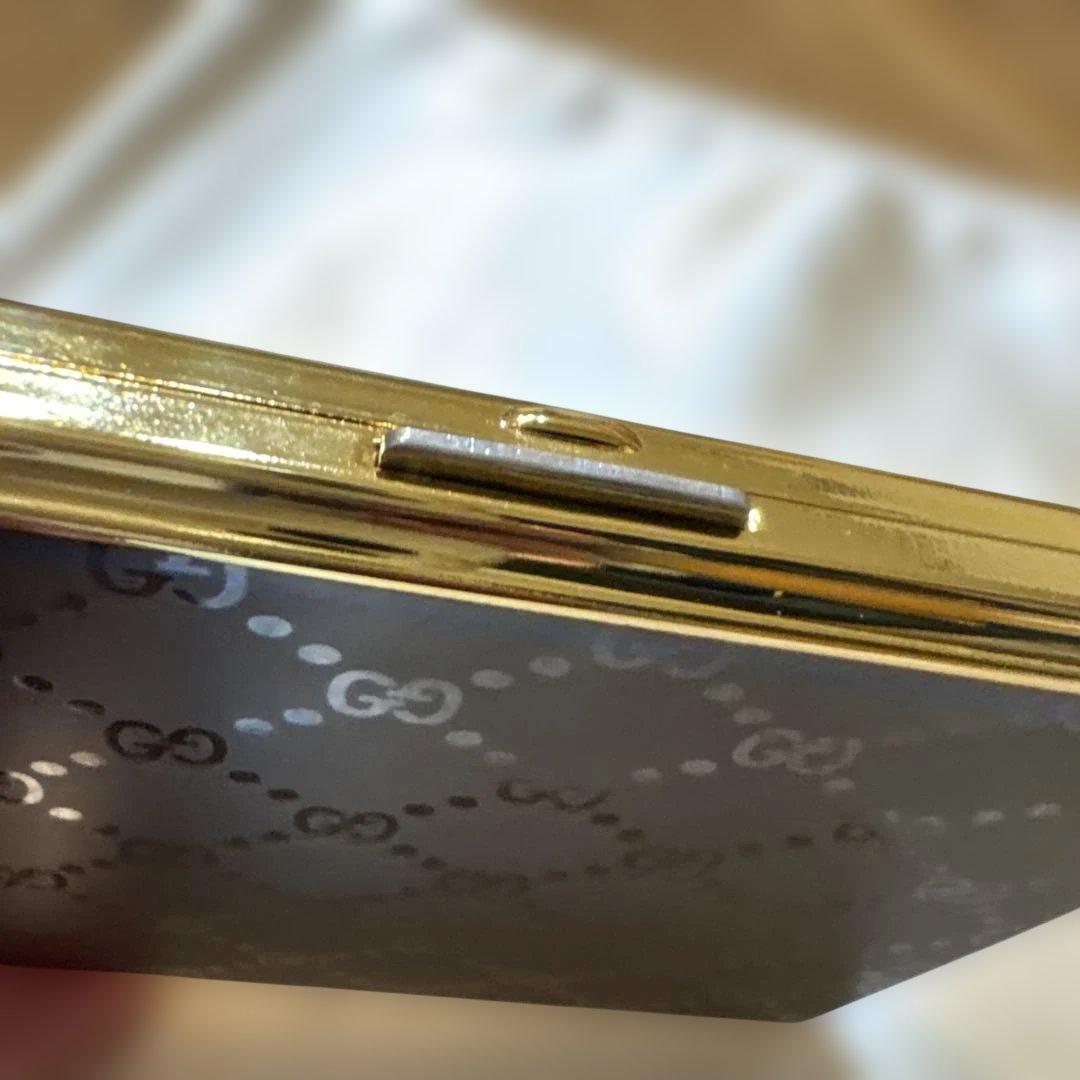 Pins3211オールドグッチ　シガレットケース　名刺入れ　シェリーライン