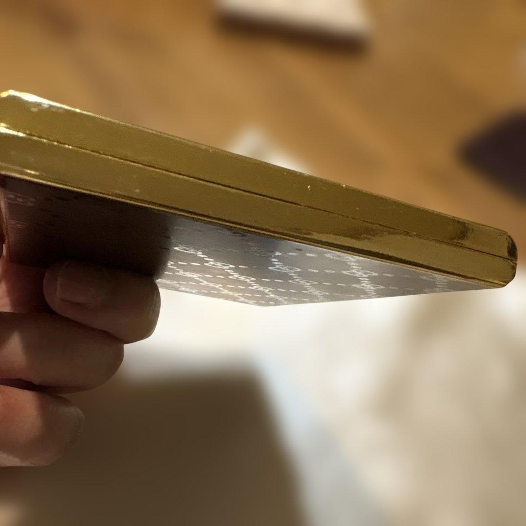 Pins3211オールドグッチ　シガレットケース　名刺入れ　シェリーライン