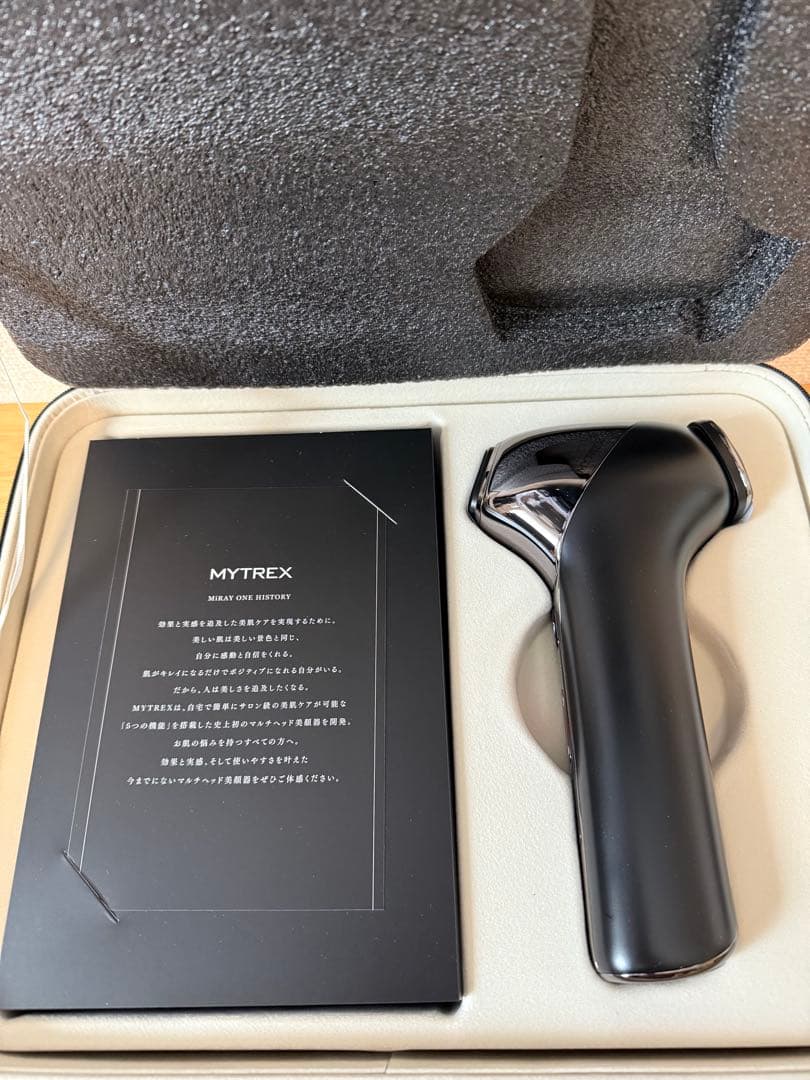 MYTREX MiRAY ONE ブラック 美顔器 リフトアップ