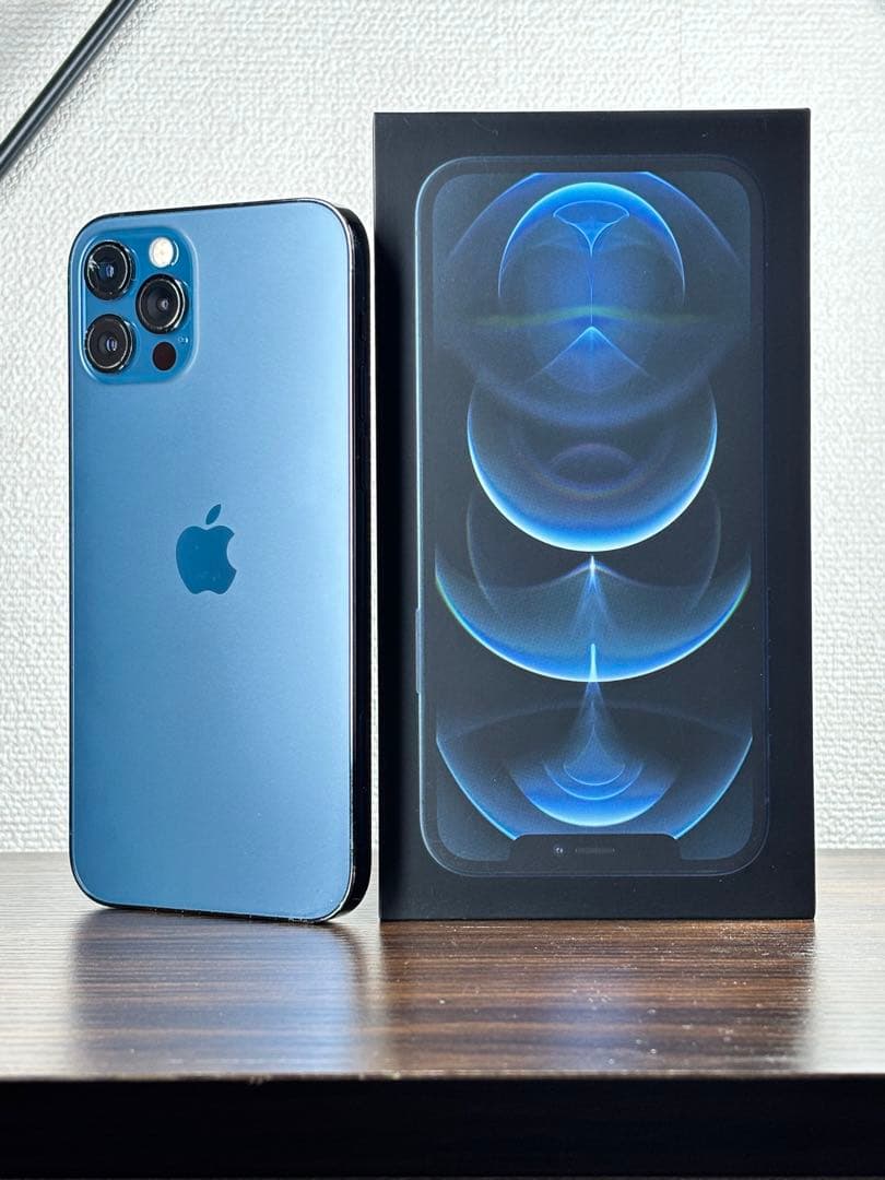 iPhone 12 pro 128GB パシフィックブルー送料無料