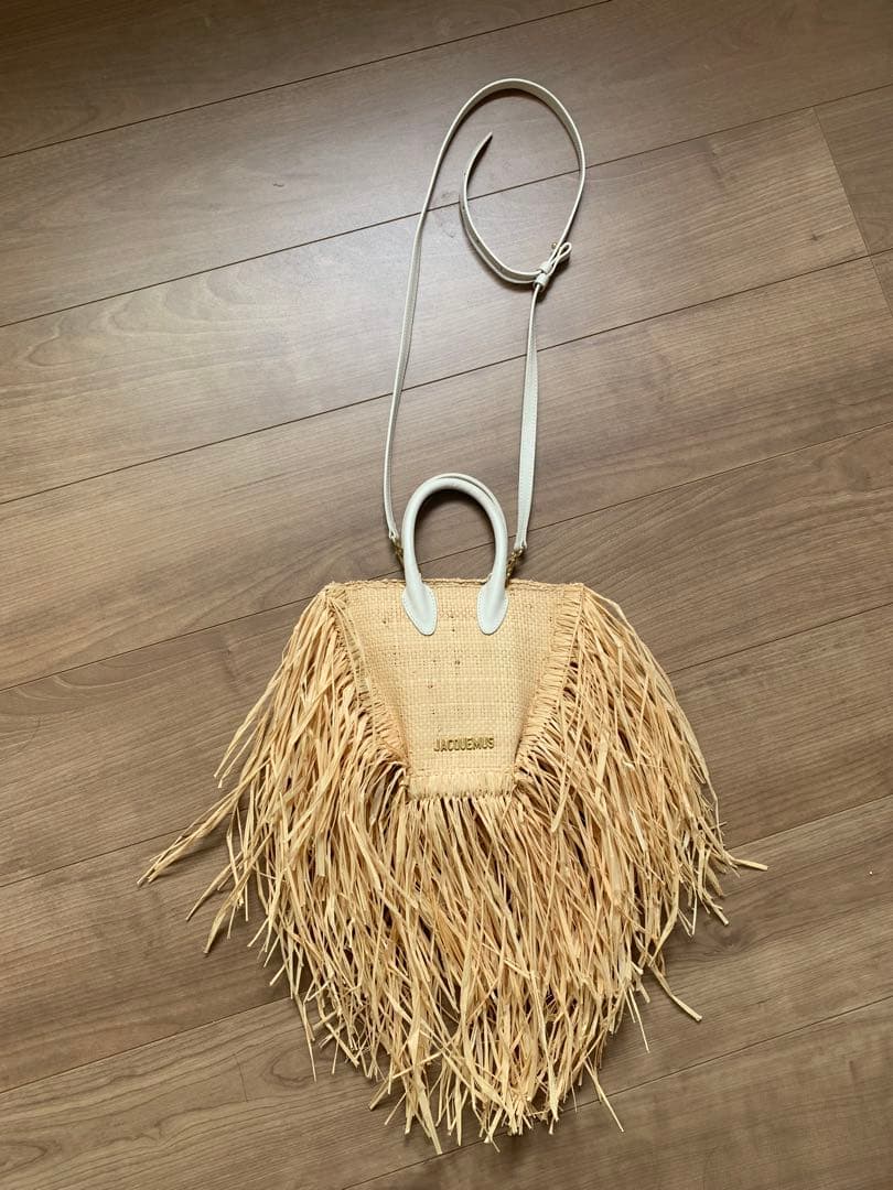 JACQUEMUS ラフィア　ミニ　バッグ　ショルダー
