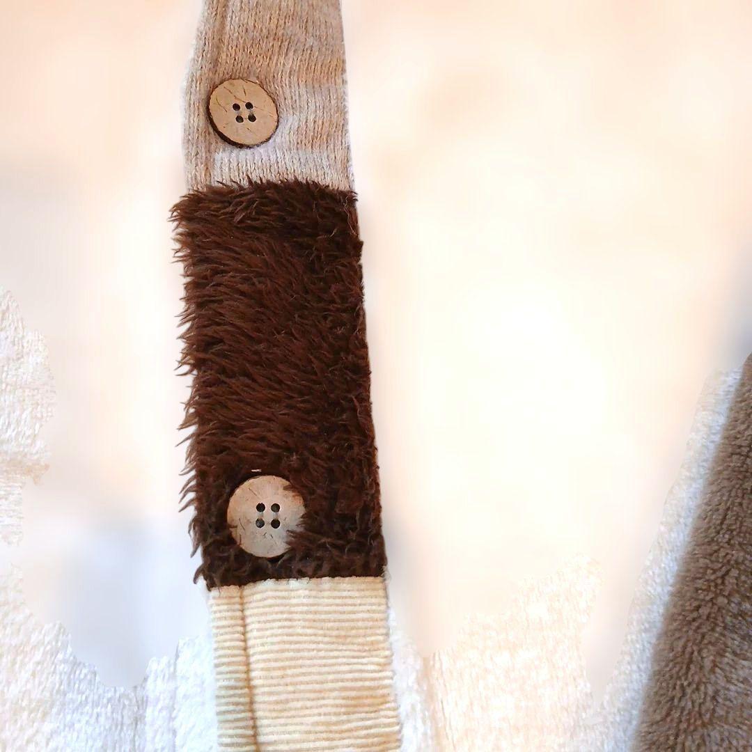 drug store's フリースフードパーカー