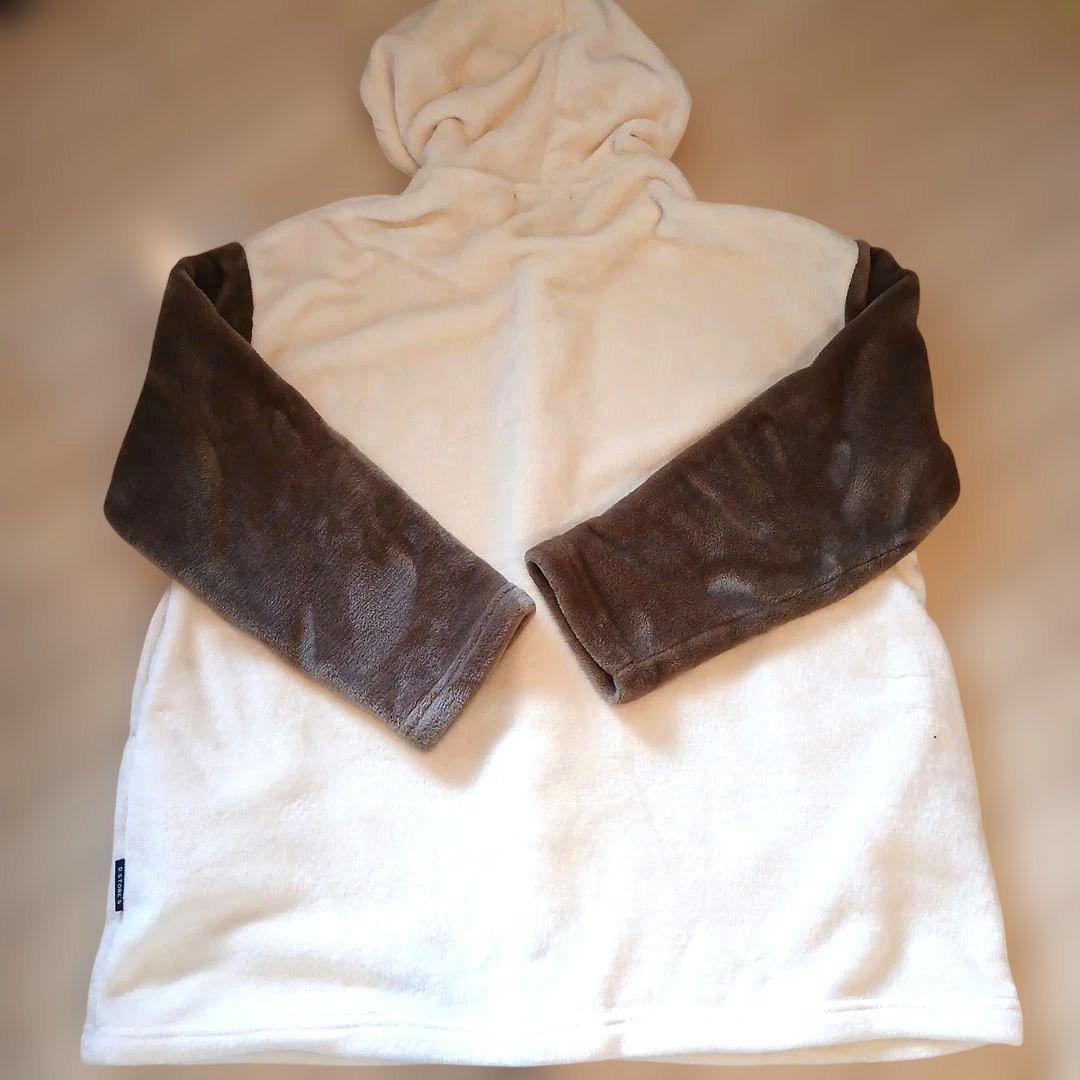 drug store's フリースフードパーカー