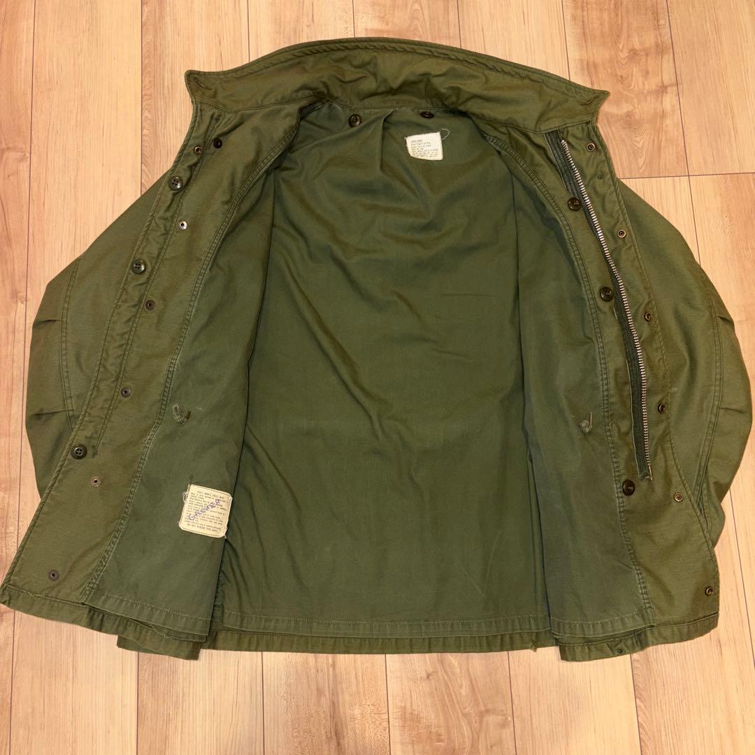 米軍 実物 69年 会計 M65 フィールドジャケット 2nd L-S