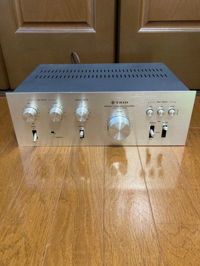⑩ TRIO オーディオ　KA-3300 ステレオ