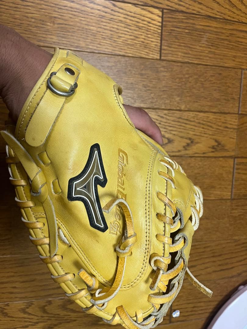 Mizuno グローバルエリートGA 軟式グローブ イエロー
