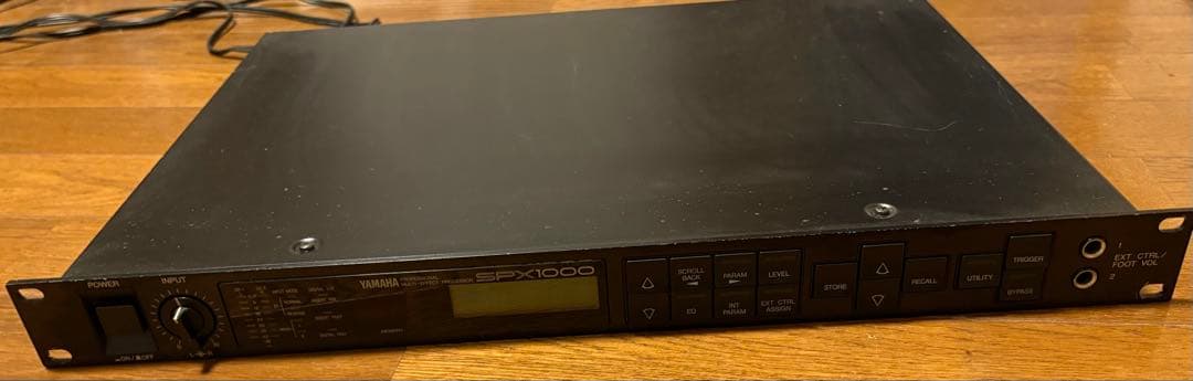 YAMAHA SPX1000 本体　ヤマハ