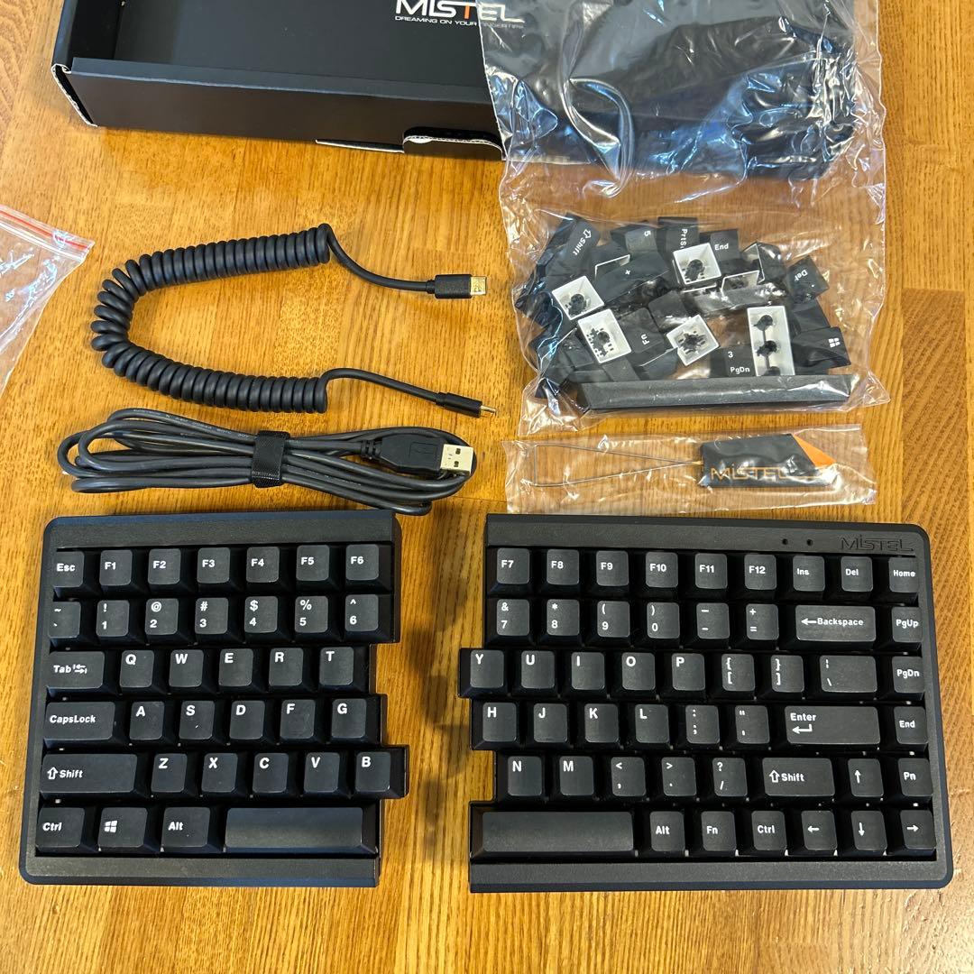 MD770-BUSPDBBA1有線キーボードBaroco茶軸 英語US配列 85