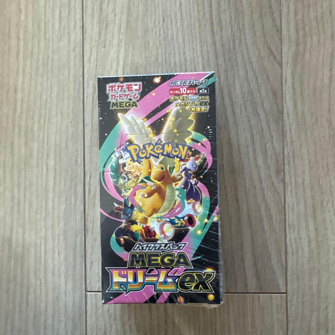 ポケモンカードゲーム MEGAドリームex BOX 未開封シュリンク有り