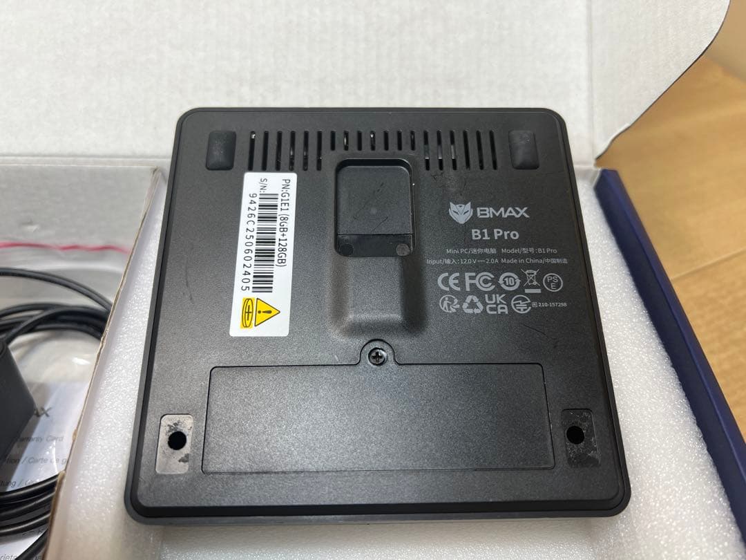 BMAX ミニPC B1Pro 8GB DDR4 128GB SSD