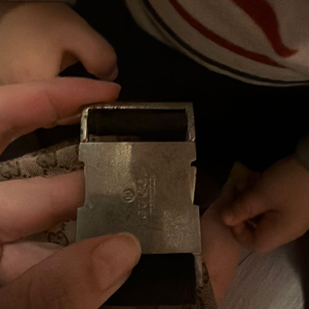 GUCCI GGパターン ボディバッグ ブラウン