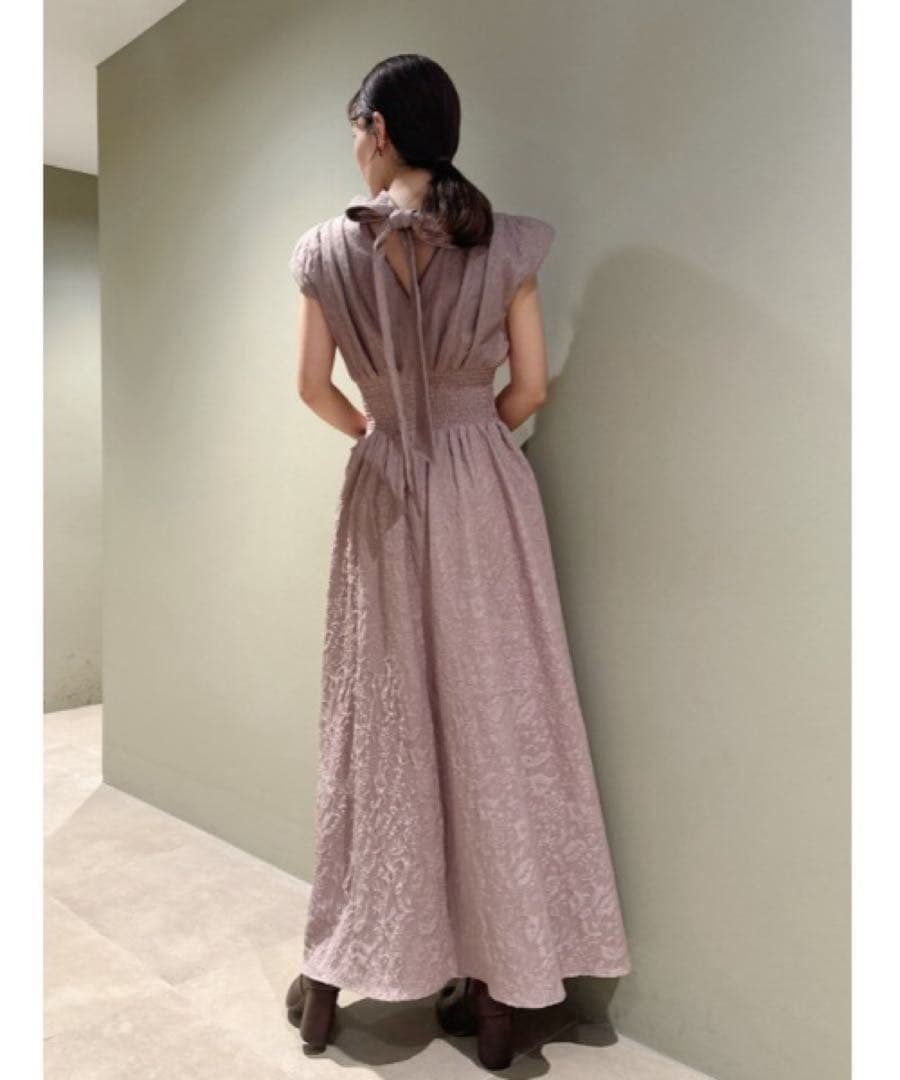 SNIDEL ジャガードノースリワンピース 新品未使用 スナイデル ドレス