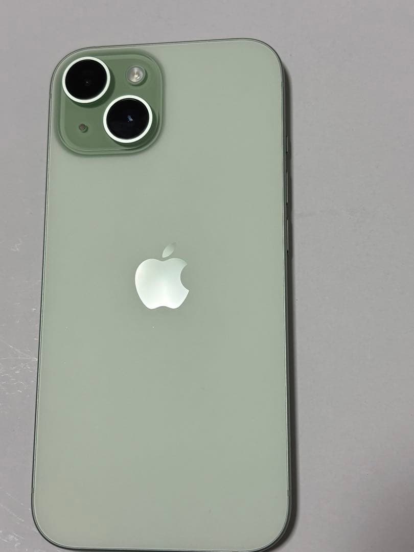 iPhone 15 128GB グリーン SIMフリー　傷ゼロ