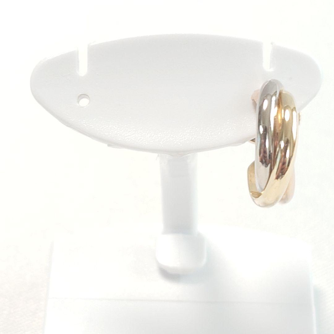 【新品仕上げ】カルティエ トリニティ フープ ピアス 片耳用 6591