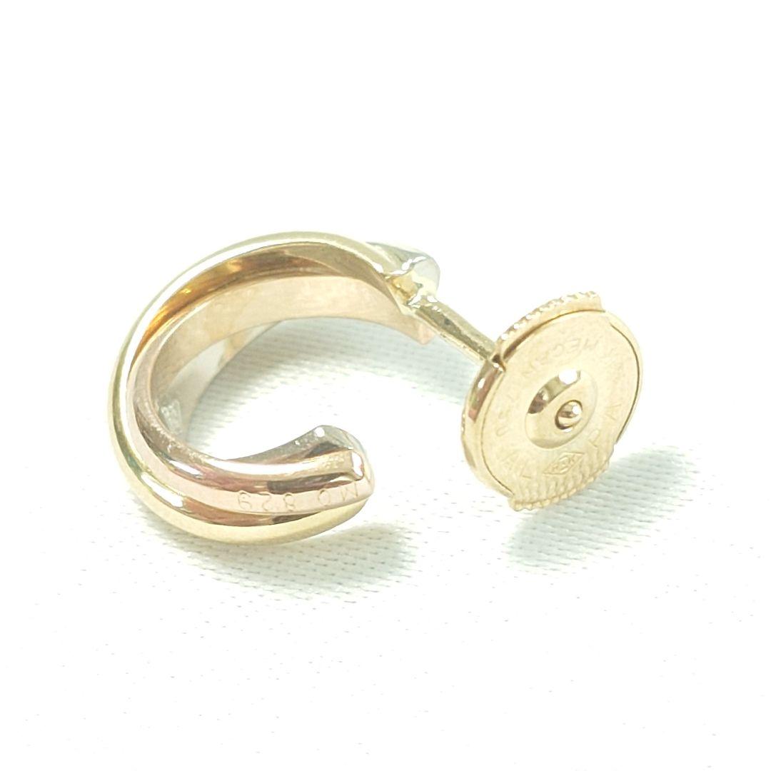 【新品仕上げ】カルティエ トリニティ フープ ピアス 片耳用 6591