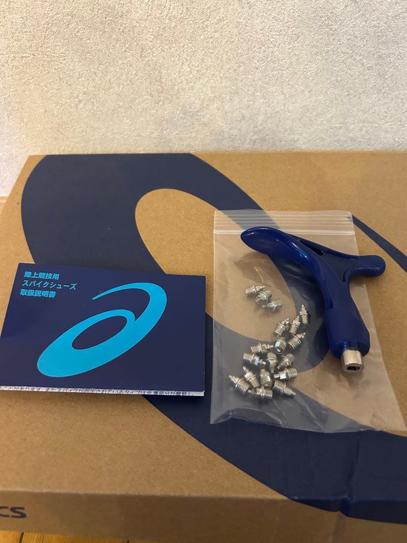 ふわふわ様　ASICS SP BLADE10 スパイクシューズ イエロー