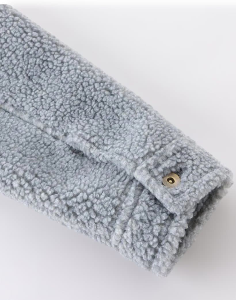 よ*し様 ジャケット　コート　ジェーンマープル　ボア　ライトグレー