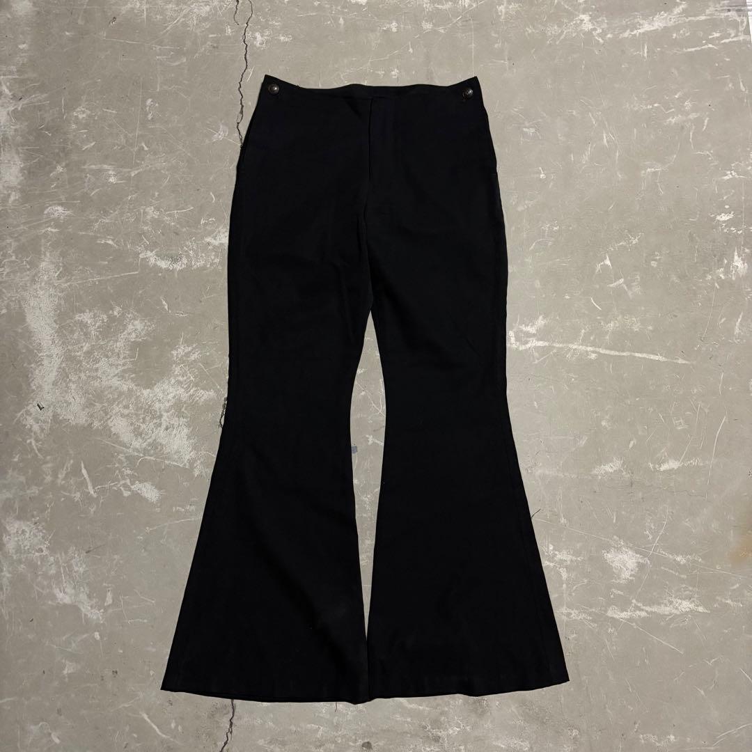 JeanPaulGaultier ベルボトム フレアパンツ アーカイブ 黒 46