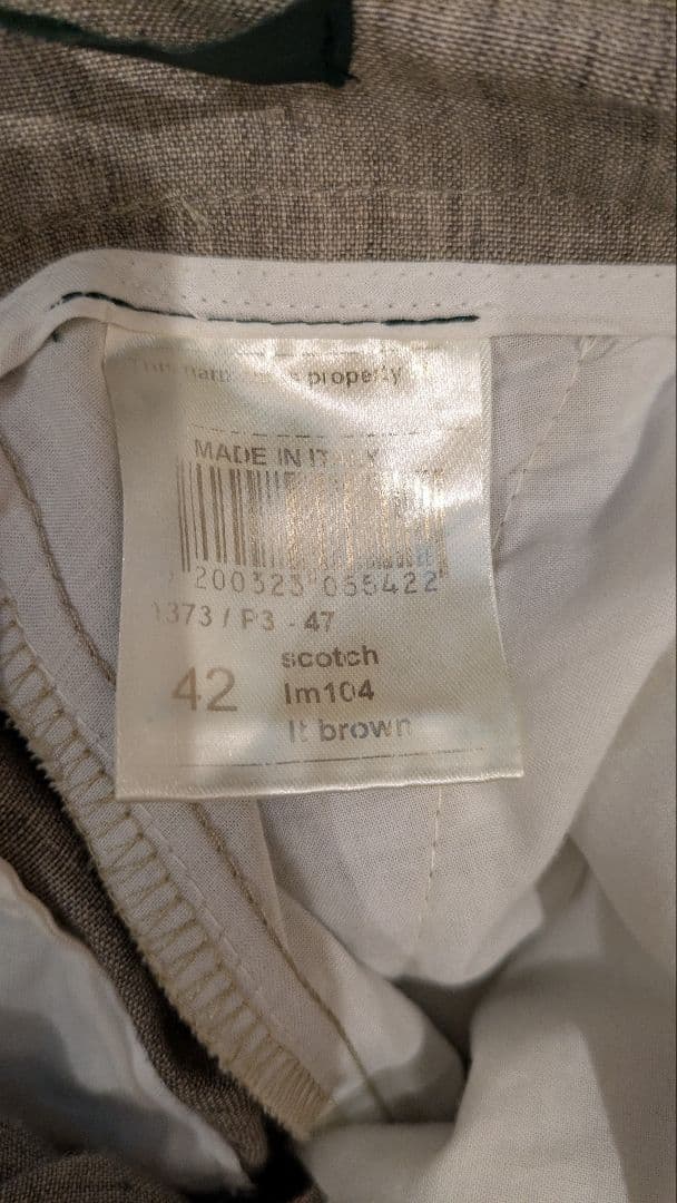 ベルウィッチ スコッチ リネン 42