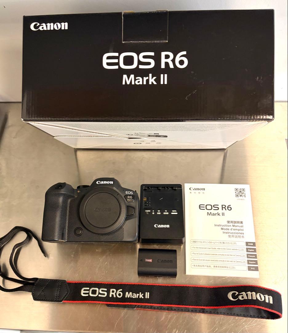 Canon EOS R6 Markll 2 ボディ　バッテリー付
