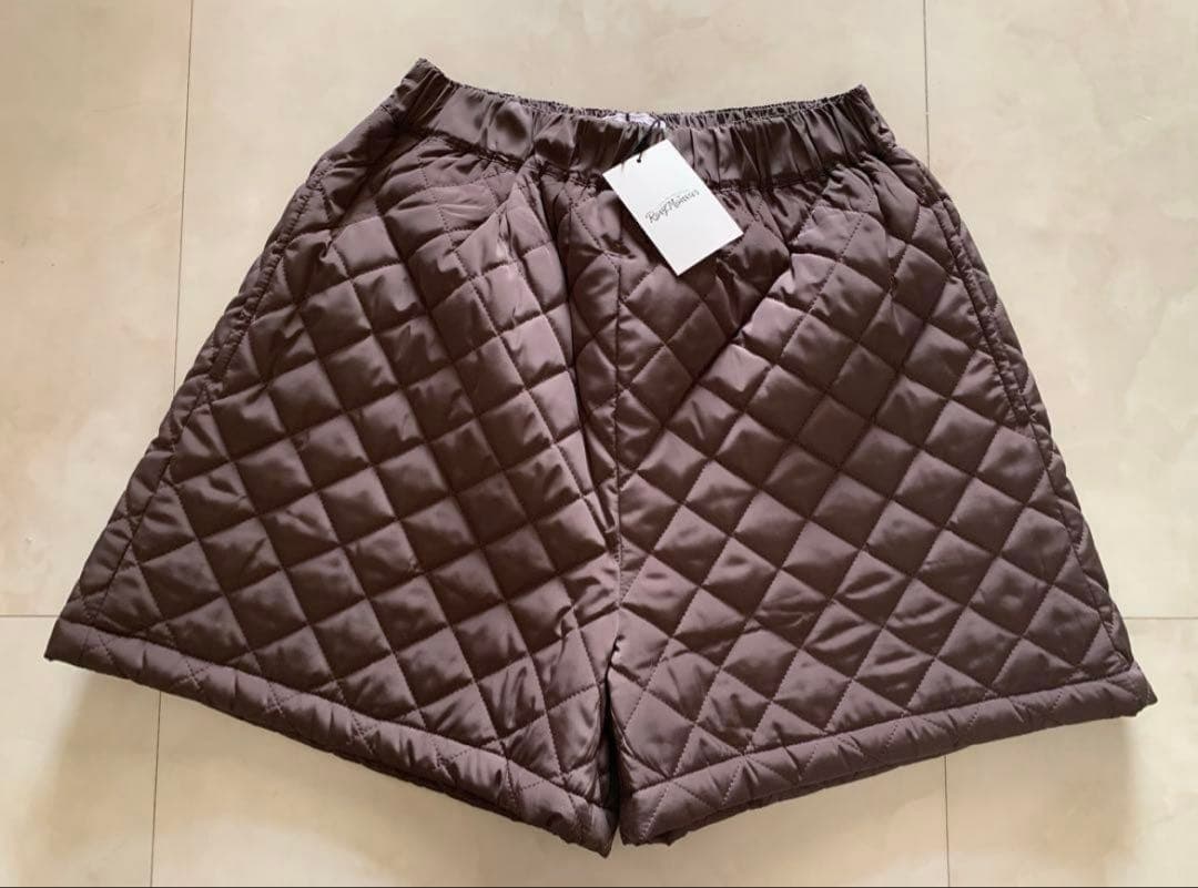 チビママさん専用⭐︎rosy monster⭐︎キルティングショートパンツ　ブラウン