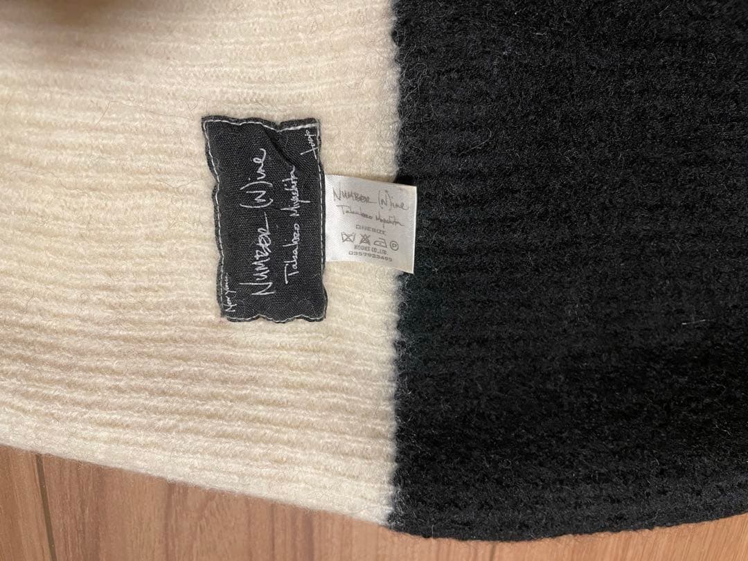 ナンバーナイン ニットキャップ 帽子 カート期 2003