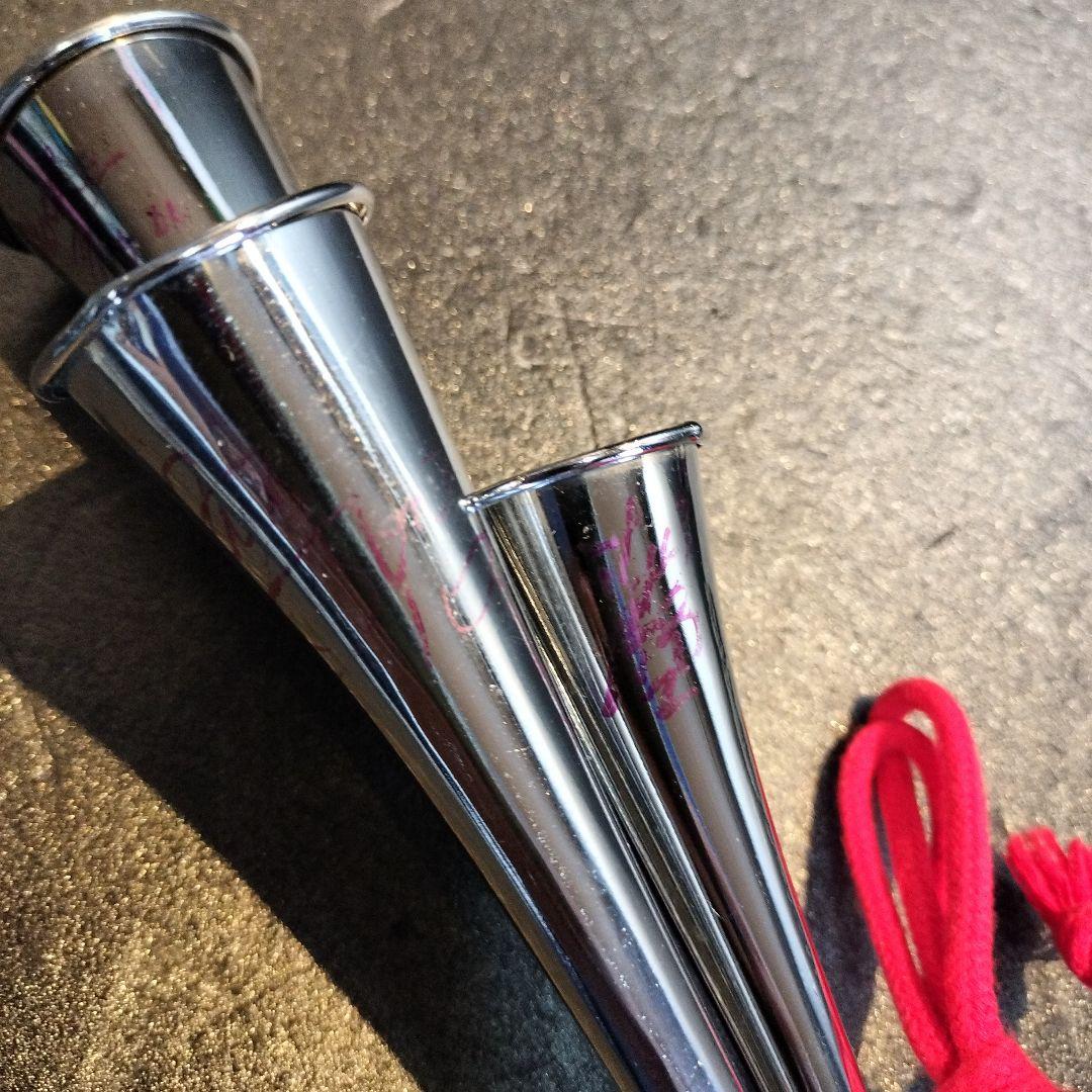 モルテン　4連チアホーン　【不明なサイン入り】