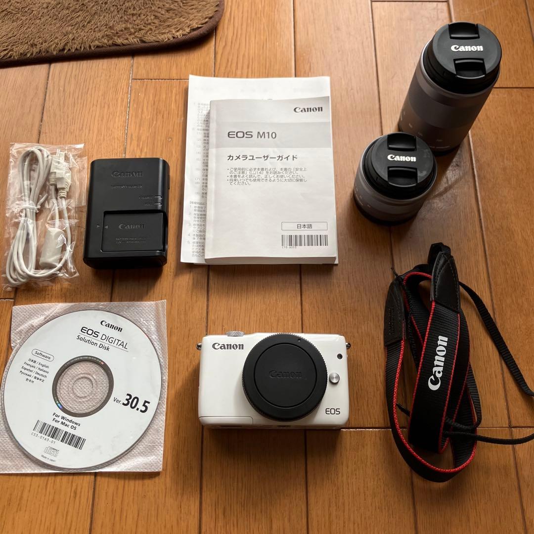 Canon EOS M10 ダブルズームレンズキット