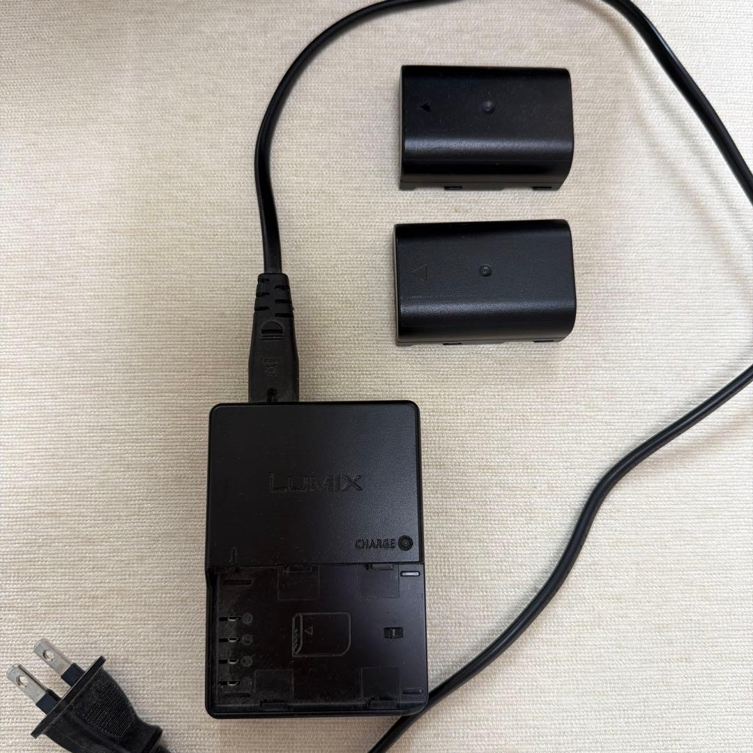美品 LUMIX DC-GH5 ミラーレス一眼 カメラ 純正マイク 純正レンズ