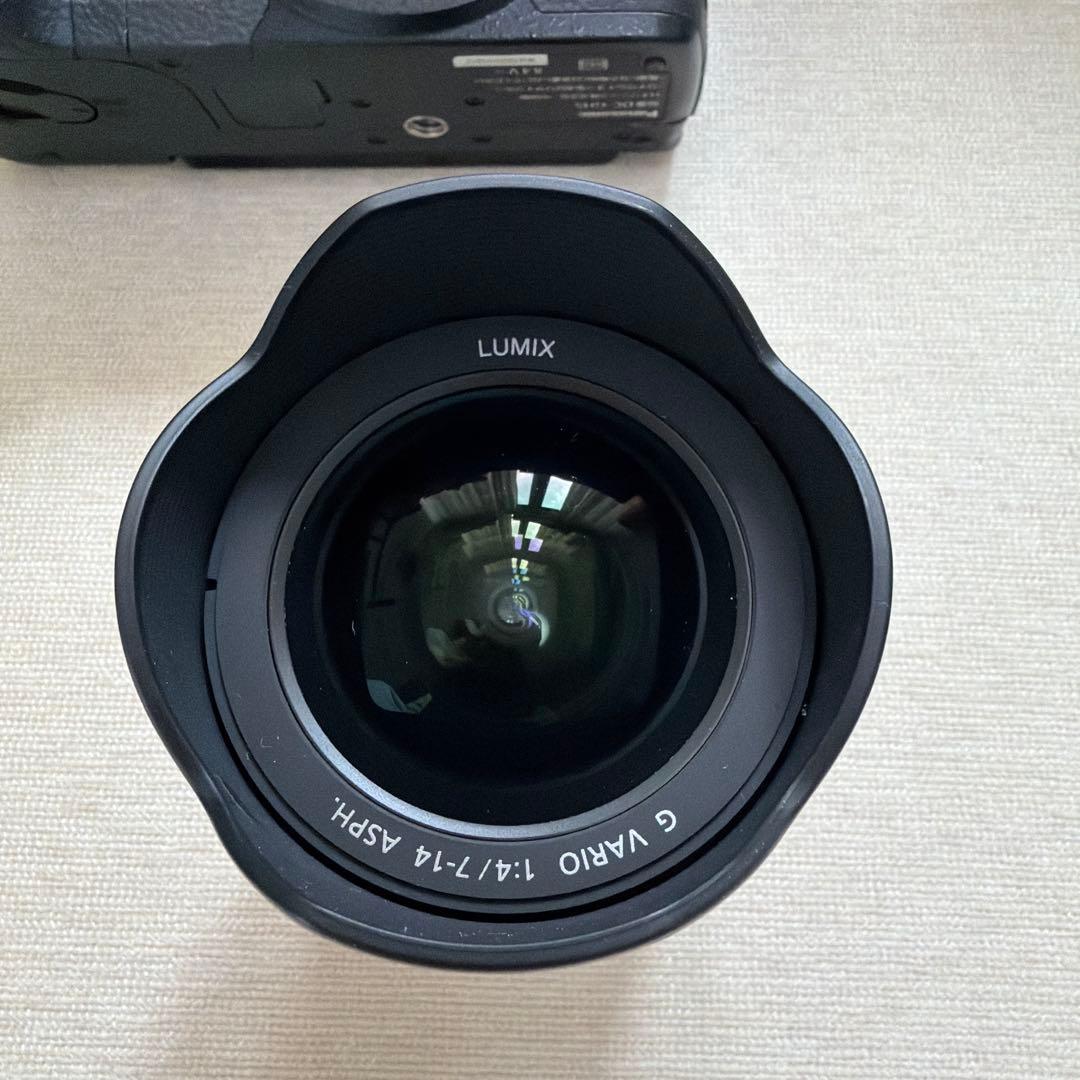 美品 LUMIX DC-GH5 ミラーレス一眼 カメラ 純正マイク 純正レンズ
