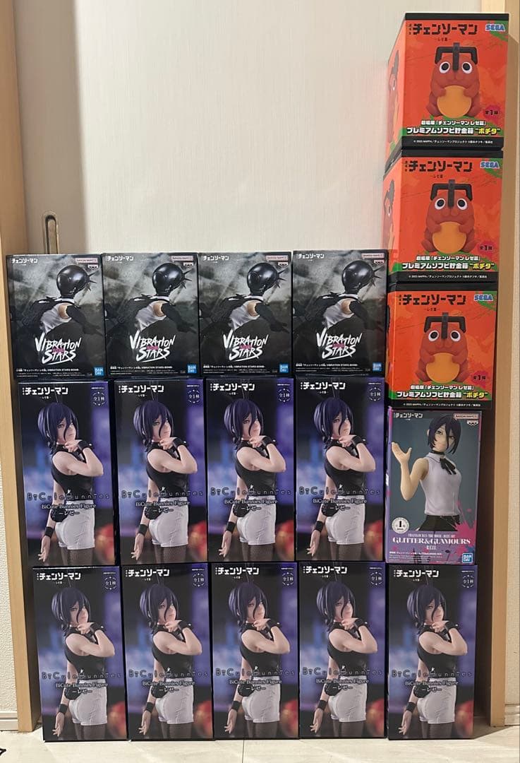 チェンソーマン　映画レゼ篇　レゼ　ボム　ポチタ　フィギュアセット　新品未開封