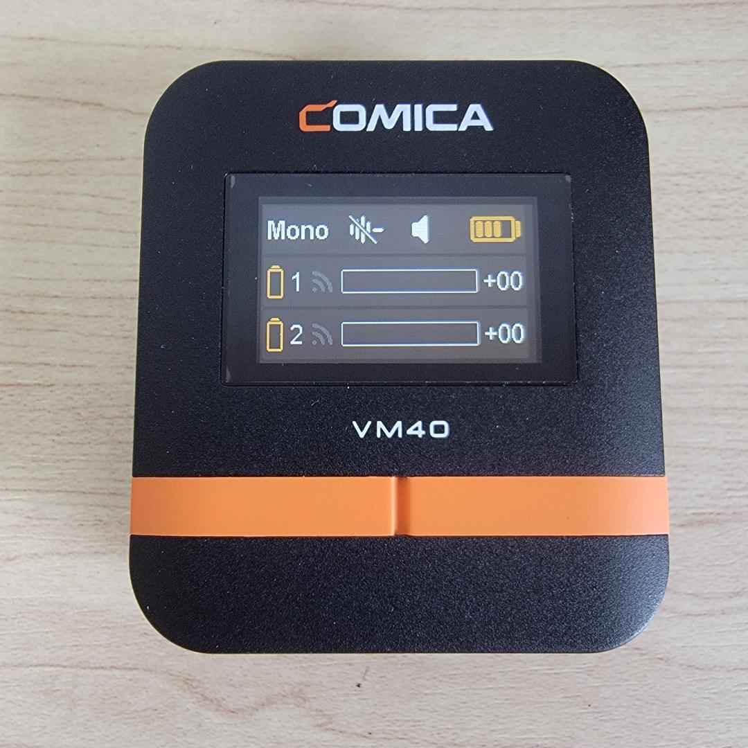 【ほぼ新品】Comica VM40 ワイヤレスショットガンマイク