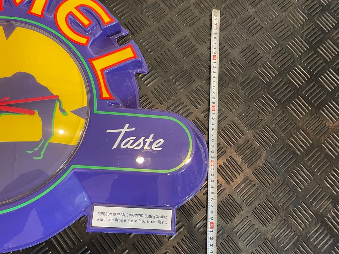 激レア！ビンテージ大型キャメルクロック！リペア済み。アメリカ輸入品　壁掛け時計