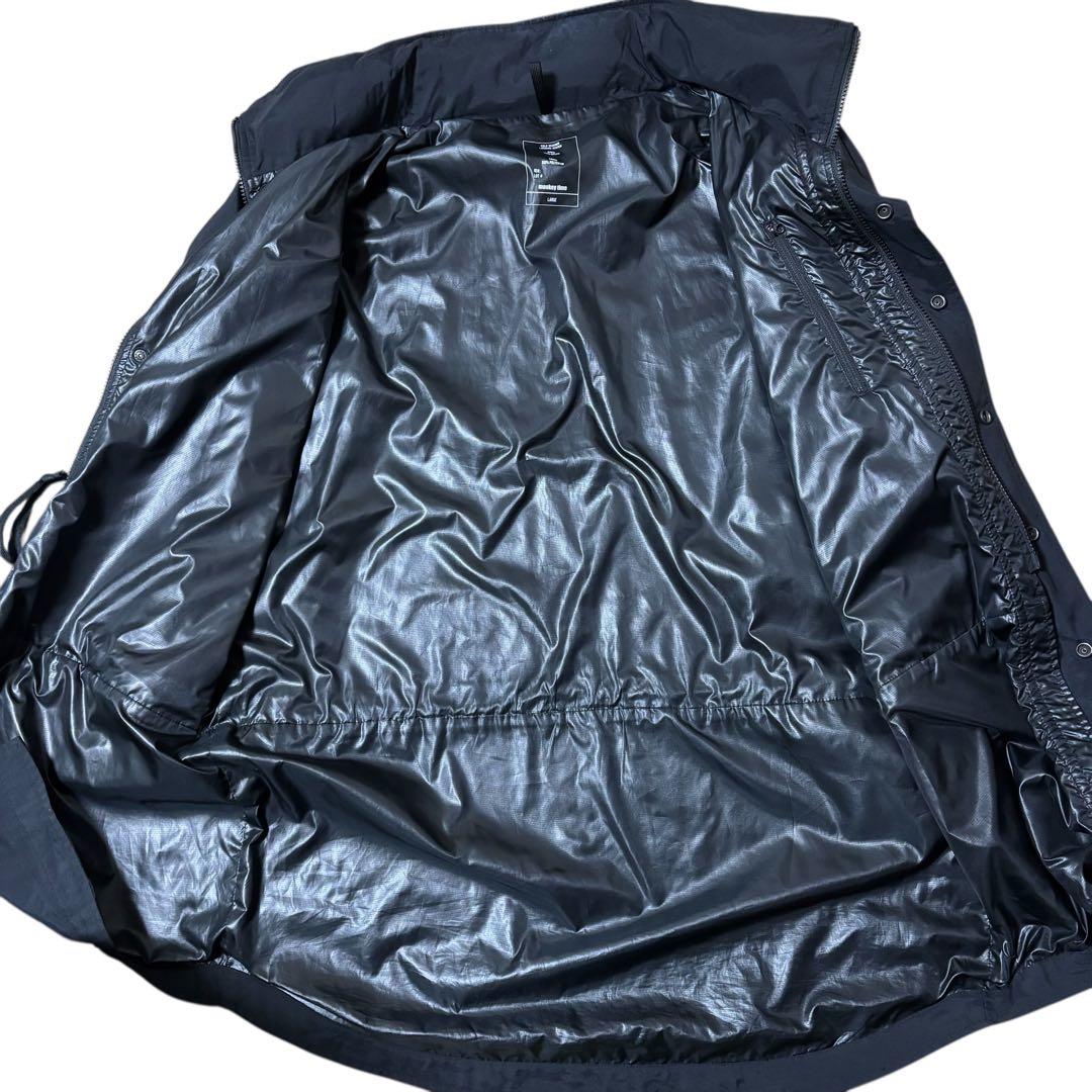 monkey time monster parka 黒 L