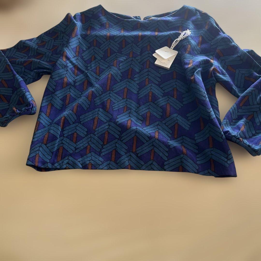 ミナペルホネン　Stick tree ウールプルオーバー　38サイズ