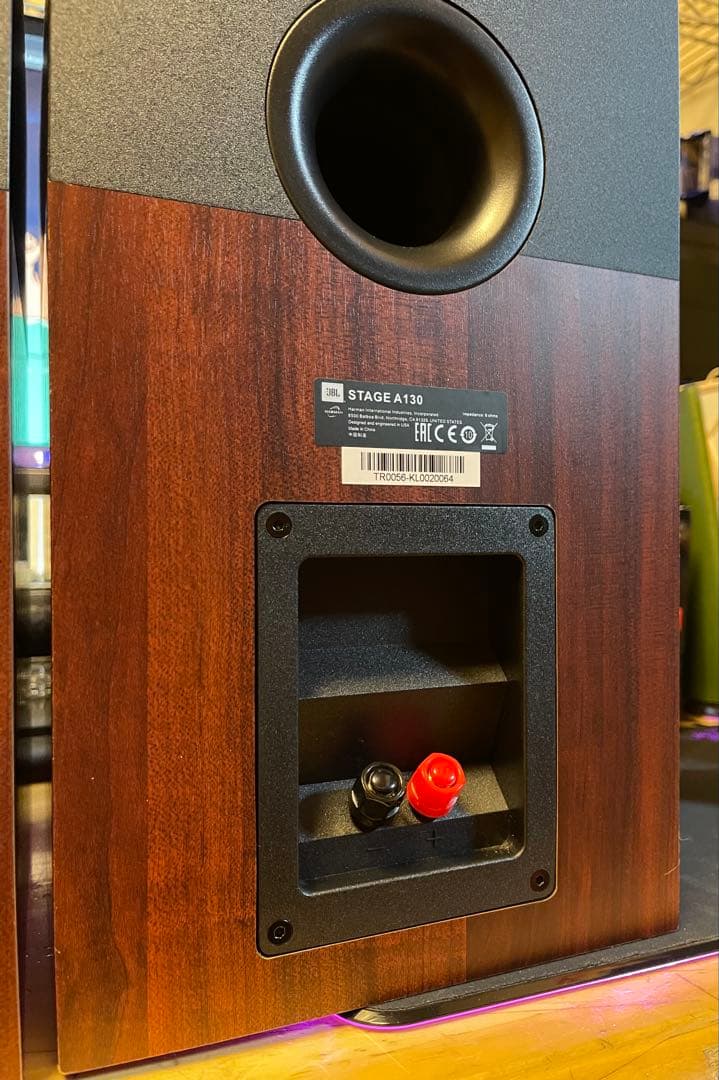 名機　廃版　JBL STAGE A130 　ペア　ブックシェルスピーカー