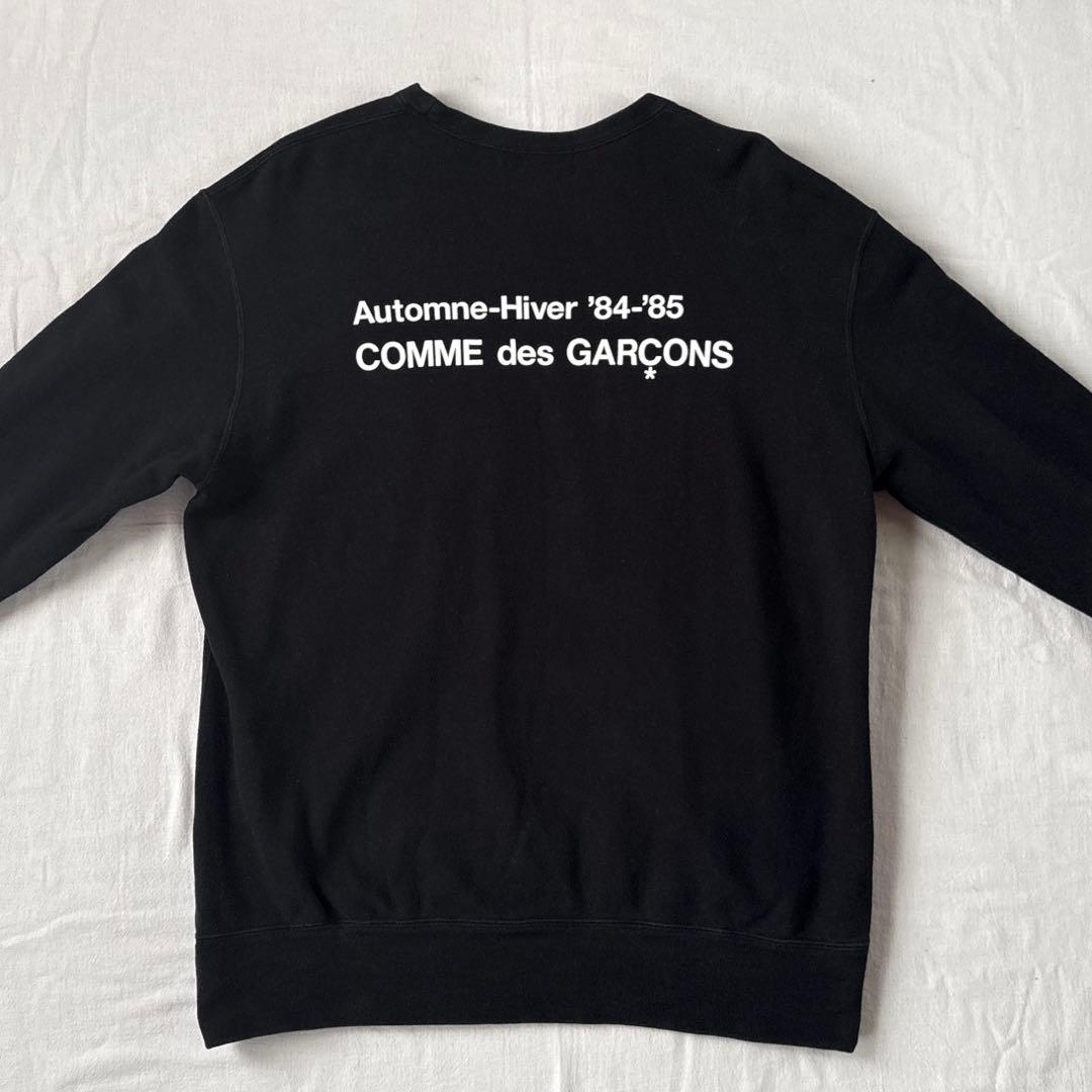 COMME des GARÇONS　クルーネックスウェット　XL