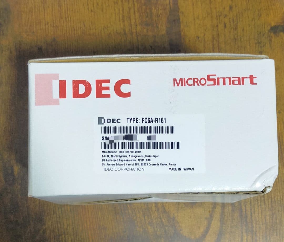 1個　IDEC FC6A-R161 16点リレー出力 PLC