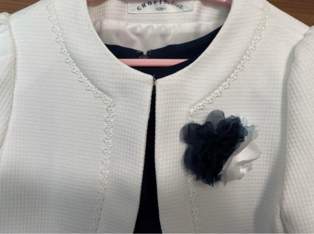 最終価格　ショパン　フォーマルワンピース　ジャケット　120㎝　美品