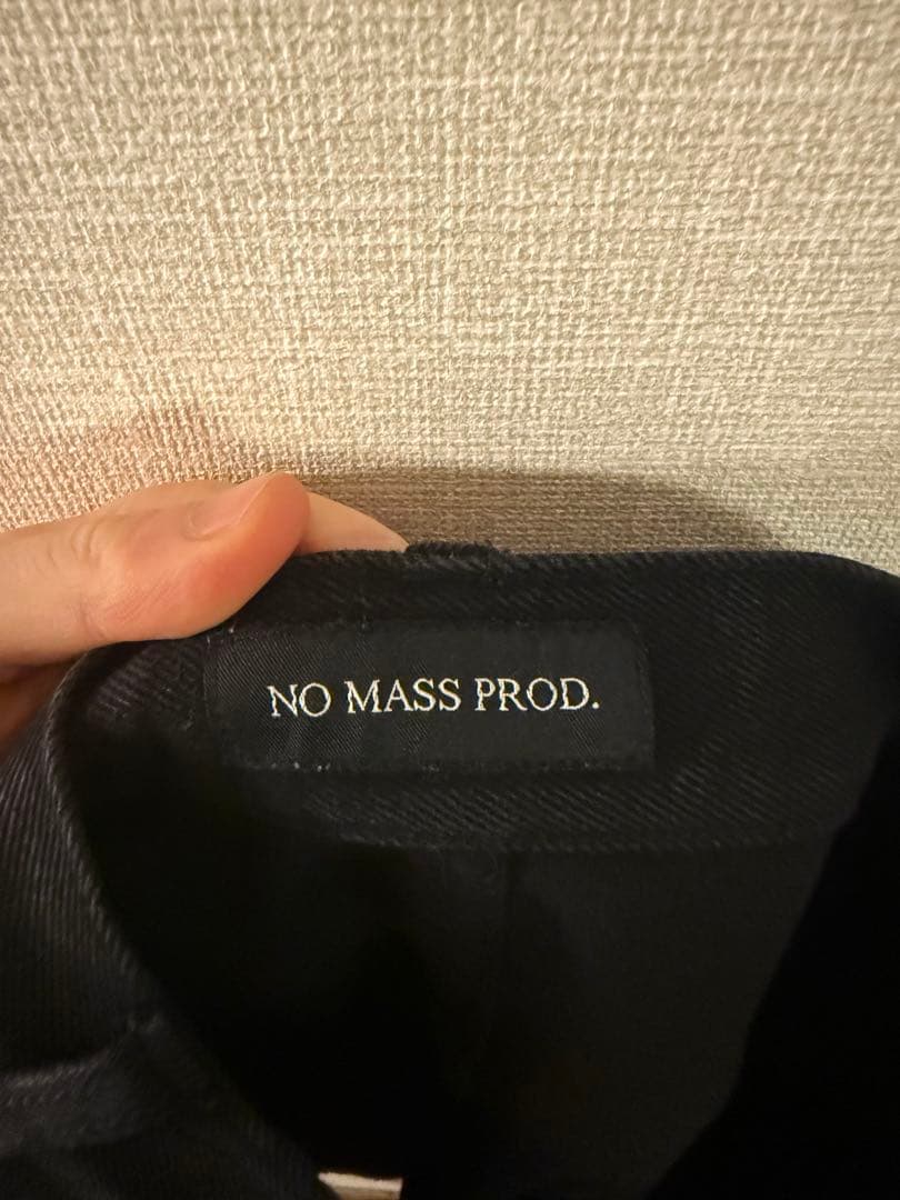 パンツ NO MASS PROD. 009VTG DIRTY BAGGY JEANS