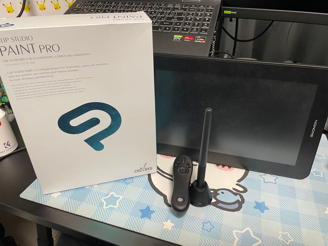 GAOMON 液タブCLIPSTADIOPAINTPRO TABMATE