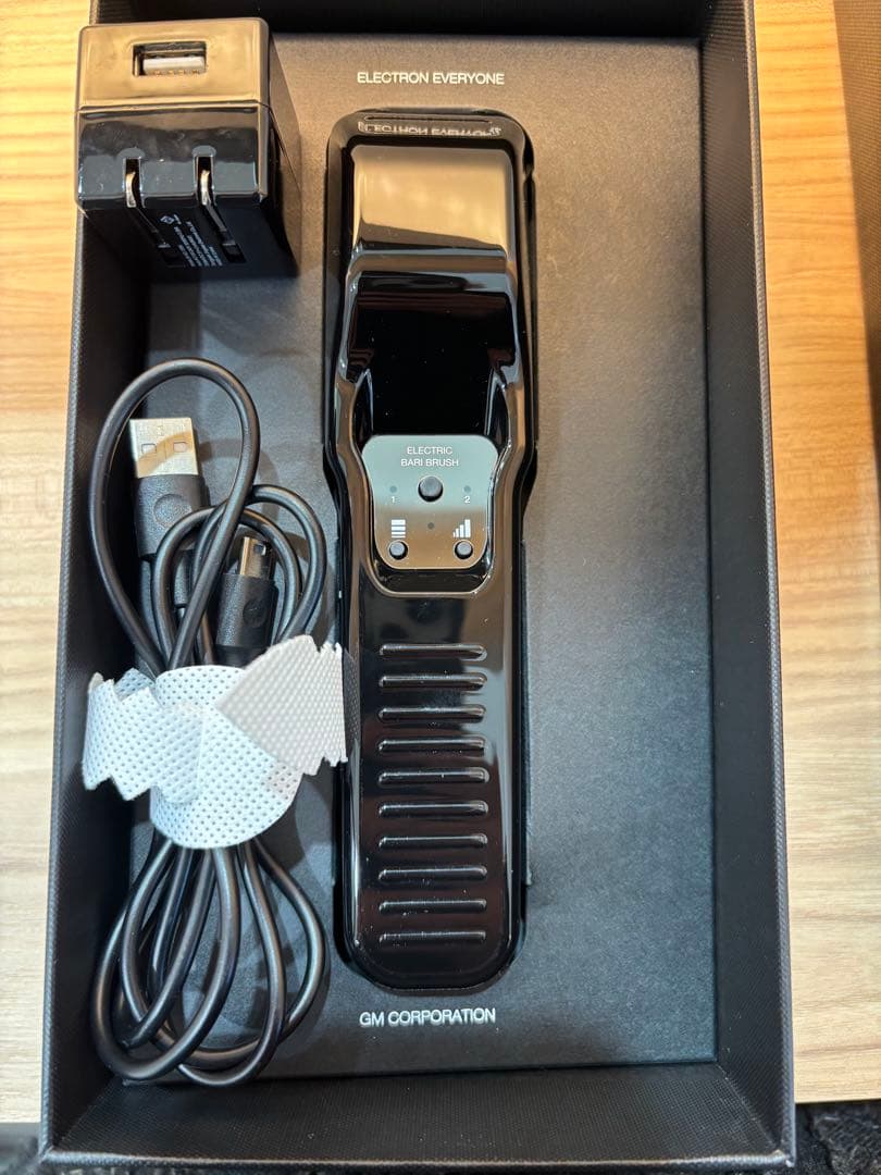 【週末限定価格】GM CORPORATION 美顔器 電気バリブラシエレクトロン
