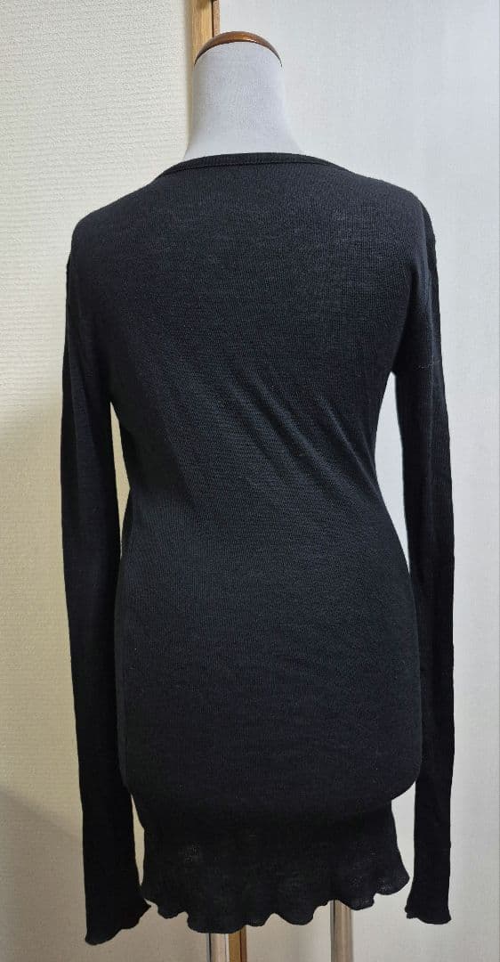 ヨウジヤマモト 薄手 変形 チュニック 春夏 毛100% サイズS