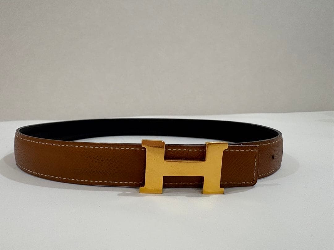 専用　HERMES コンスタンス ベルト 65 ブラウン ブラック リバーシブル