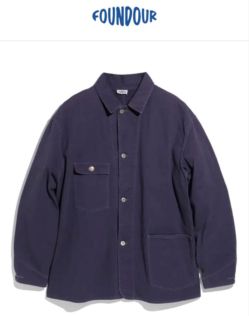 ジャケット・アウター FOUNDOUR 25SS COVERALL JACKET