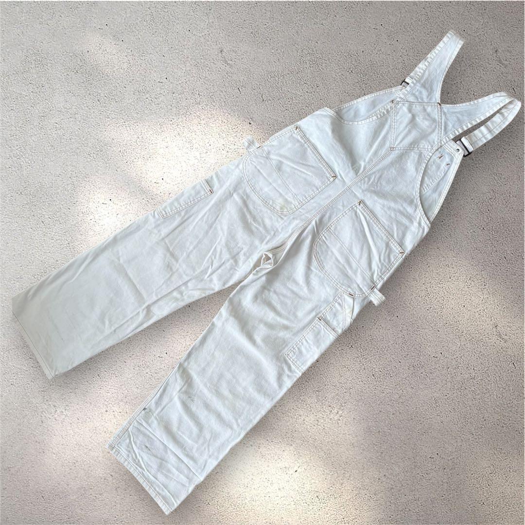 ビンテージ BIC MAC ダック地 ダブルニー　エプロン付　オーバーオール