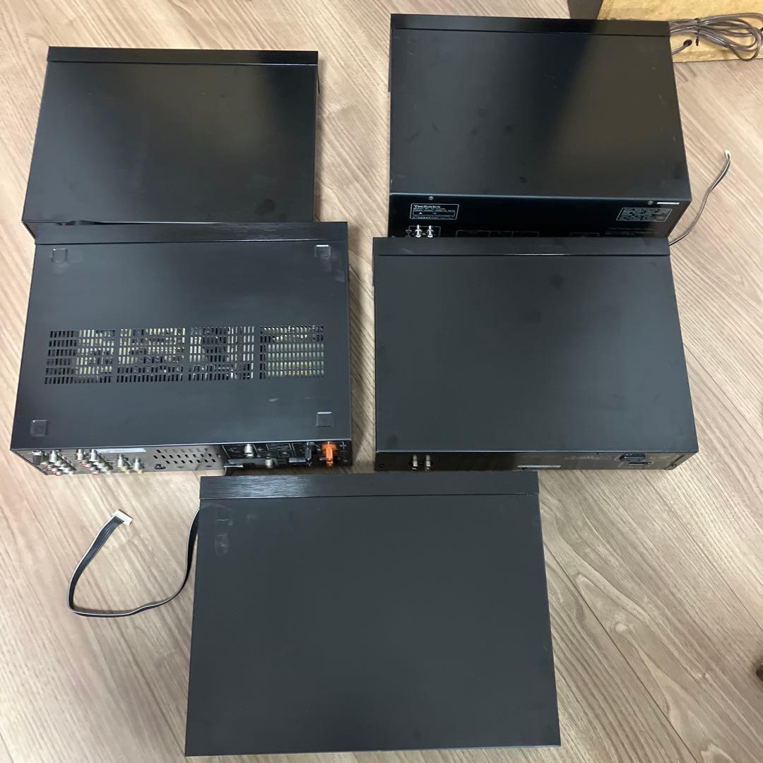 technics コンポセット　D-5000 ジャンク 動作未確認