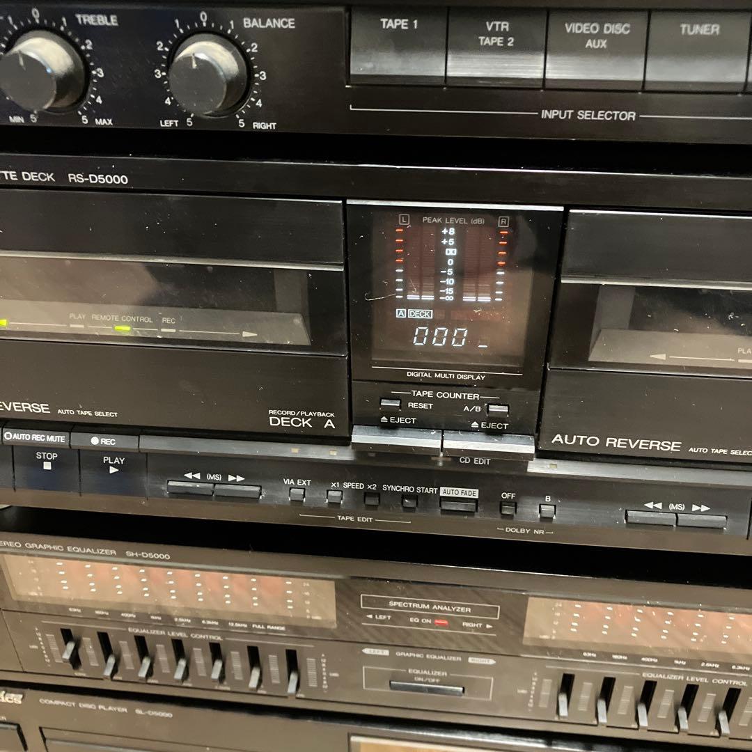technics コンポセット　D-5000 ジャンク 動作未確認